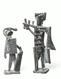 Koenigspaar o.J., Bronze, 10 cm